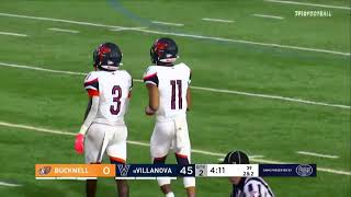 Bucknell at Villanova Game Highlights [upl. by Aelgna]