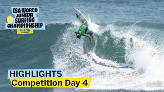 Highlights  Competition Day 4  2024 Surf City El Salvador ISA World Junior Surfing Championship [upl. by O'Grady447]