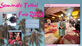 Seminole Tribal Fair 2023 Powwow Vlog [upl. by Eirrehs]