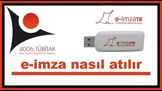 Elektronik imza nasıl atılır TÜBİTAK için [upl. by Aysan]