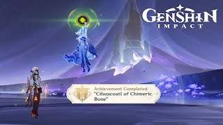 Genshin Impact ver 50  Cihuacoatl of Chimeric Bone Local Legend All Achievement Full Guide [upl. by Nauh]