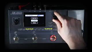 MOOER GE200 Tutorial Part  3 EXP and MERGE [upl. by Aklim]