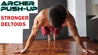 Archer Pushup  The RIGHT Way [upl. by Harwin]