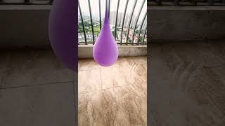 Balloon water slow motion satisfying asmr colormixing asmrsounds poppingballon relaxing [upl. by Oicnevuj]