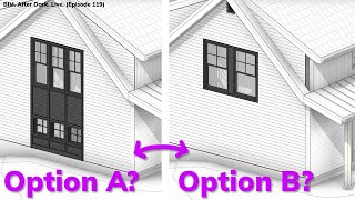 Understanding Design Options in Revit The North Wing  Part 5 [upl. by Ennaus]