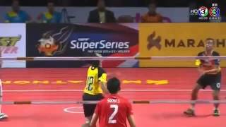 ISTAF Super Series 2015 MALAYSIA VS THAILAND  FINAL FULL [upl. by Neurath]