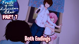 Both EndingsPart 7Natsuki RouteDDLC Fruits of The Literature Club MOD [upl. by Airretnahs]