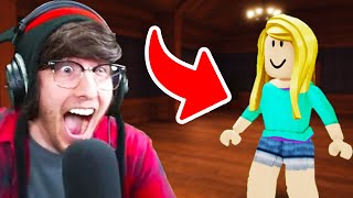 KreekCraft Trolls a Mom in Roblox Doors [upl. by Page]