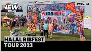 Halal Ribfest North America Tour 2023  Muslim News  Canada [upl. by Edualc590]