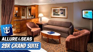 Allure of the Seas  Royal Loft Suite Tour amp Review 4K  Royal Caribbean Cruise [upl. by Nnazil]