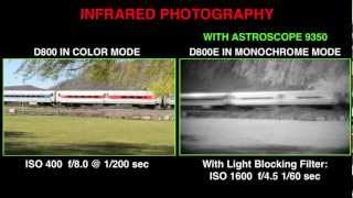 UltraLow Light amp Infrared Photography With The Nikon D800 And Astroscope 9350 [upl. by Sophronia151]