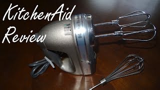 KitchenAid Review  KitchenAid Architect Hand Mixer Review [upl. by Fraya]