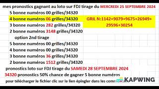 Tirage LOTO® du 28 septembre 2024  comment gagner pronostics  FDJ [upl. by Neneek988]