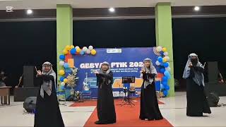 ARABIAN DANCING  MAHASISWI PIAUD IAIN METRO DALAM KEGIATAN GEBYAR FTIK 2024 [upl. by Arthur]