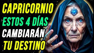 ♑ CAPRICORNIO ¡PREPÁRENSE ¡ESTOS 4 DÍAS DE AGOSTO CAMBIARÁN SU DESTINO [upl. by Partan]