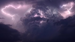 MIND BLOWING LIGHTNING  Electric Brain Storm time lapse [upl. by Lindsay338]