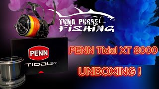 Penn Tidal XT 8000 unboxing [upl. by Birgitta961]