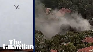 Plane goes into a spiral descent before crashing in Brazil [upl. by Mirabel465]