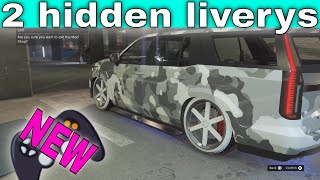 💥 2 HIDDEN LIVERYS 💥1 VAGRANT  GET THEM NOW  GTA 5 ONLINE  NEW DLC [upl. by Butler277]