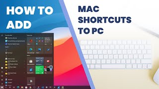 Map Keys and Shortcuts for Apple Keyboard on Windows 10 Computer 4K 2020  Easy Tutorial [upl. by Erdda62]