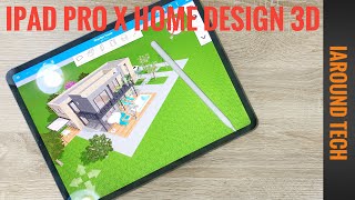 รีวิว iPad Pro  Home Design 3D  ลองใช้แอพออกแบบบ้าน 3D บน iOS [upl. by Aitnohs]