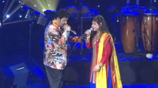 Kumar Sanu amp Alka Yagnik LIVE in London 2014  Part 20 of 23  Tujhe Dekha To Ye Jaana Sanam  DDLJ [upl. by Huey]