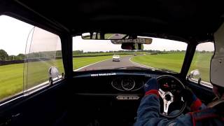 HSCC ByBox Historic Touring Cars Cadwell 2016 Tim Harber Mini cooper [upl. by Delp]