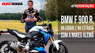 BMW F 900 R Na cidade e na estrada com a sofisticada naked alemã e seus 85 cavalos [upl. by Nednerb]