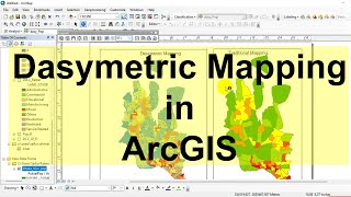 Dasymetric Mapping in arcgis II Dasymetric Mapping tutorial II Dasymetric map vs choropleth map [upl. by Aihsyt401]