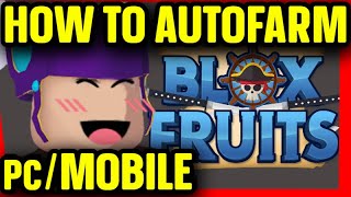 How To AUTO FARM In BLOX FRUITS On MOBILE Working 2024 [upl. by Lein932]