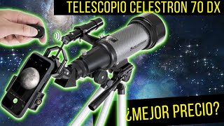 🎖 Telescopio CELESTRON 70 DX con DESCUENTO Review y Características Telescopio Portátil de Viaje [upl. by Tahpos93]