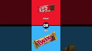 🍫 Would You Rather Chocolate Battle of the Brands 🍬 shortvideo shotrs [upl. by Rybma]