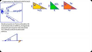 angulos verticales PASO a PASO 😎  desde CERO  Primaria y Secundaria  Escolar  Pre [upl. by Halas]