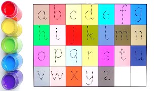 I trying to count and write the alphabet a to z abcd abc song  part 2 [upl. by Longan967]