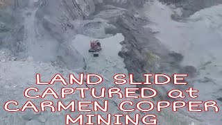 LAND SLIDE AT CARMEN COPPER MINING  TOLEDO CITY CEBU [upl. by Cima]