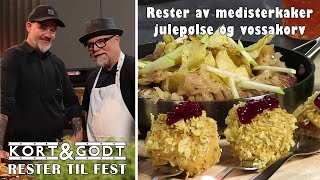 Hvordan bruke rester av medisterkaker julepølse og vossakorv 8 Kort amp Godt [upl. by Amlus]