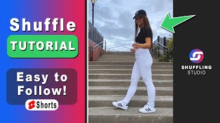 Stair Challenge Shuffle Dance Tutorial 2022 🔥 How to Shuffle Tutorial for Beginners on TikTok Songs [upl. by Zerelda]