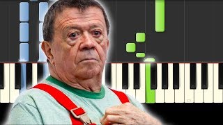 Garabato Colorado  Chabelo  Piano Tutorial [upl. by Marlane]