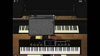 fnaf 1 roblox piano [upl. by Annodas202]