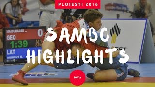 SAMBO HIGHLIGHTS Youth and Juniors World Sambo Championships 2016 Day 2 [upl. by Richmound]