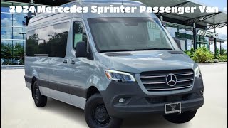 2024 MercedesBenz Sprinter Passenger Van  Spacious and Comfortable 15Passenger Van [upl. by Ahsykal698]