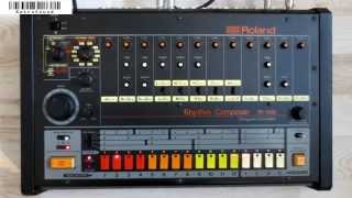 Roland TR808 🟥🟧🟨⬜ Famous Drum Beats [upl. by Liane]