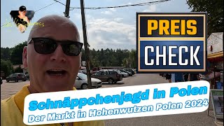 Schnäppchenjagd in Polen Der Markt in Hohenwutzen Polen 2024 [upl. by Leggat]