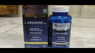 LArginine  Carbamide Forte [upl. by Britt]