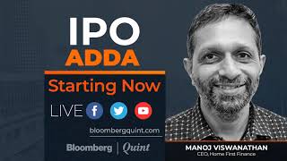 IPO Adda With Home First Finances Manoj Viswanathan [upl. by Nyrahtak]