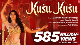 Kusu Kusu Song  FT Noora Fatehi  Written amp Directed by Milap Milan Zaveri [upl. by Lemej]