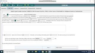 Form 10B Audit of TrustCharitable Trust Society AY 201920 [upl. by Ynej]