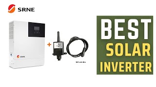 Best Solar Hybrid Inverter  SRNE 3000W 24V MPPT 60A Solar Hybrid Inverter Review in 2024 [upl. by Ephrayim]