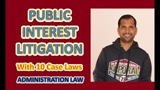 Public Interest Litigation  Administration Law [upl. by Llenaej]