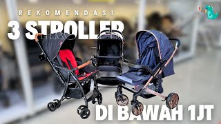 REKOMENDASI STROLLER BAYI DIBAWAH 1 JUTA 2024 STROLLERBAYI DINOTOYSUNGARAN STROLERBAYI [upl. by Airel]